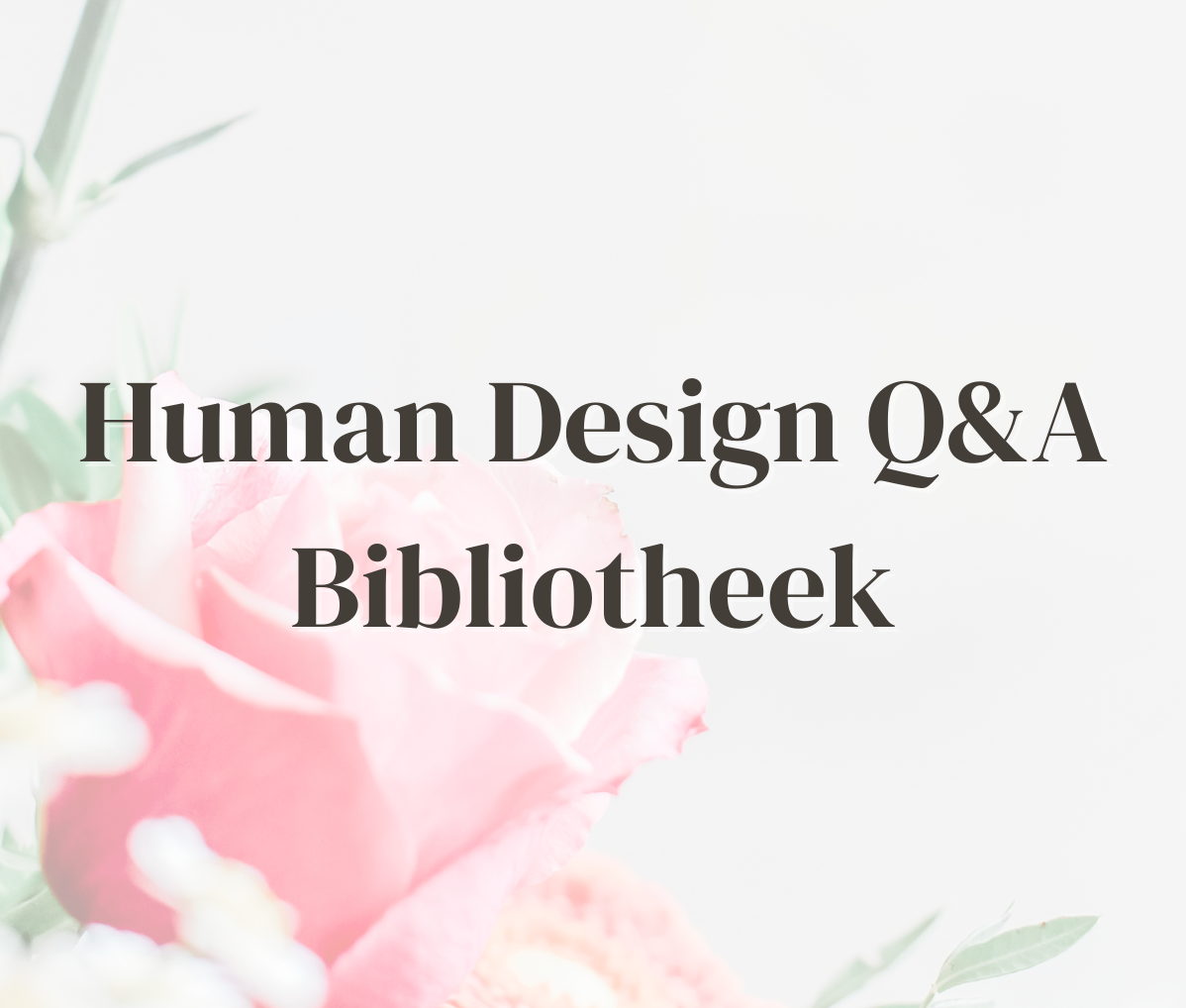 HD Q&A Bibliotheek